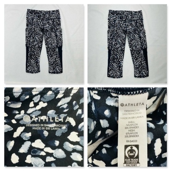 Athleta Lot of 3 size Small Athletic Leggings with phone pockets - Picture 13 of 14